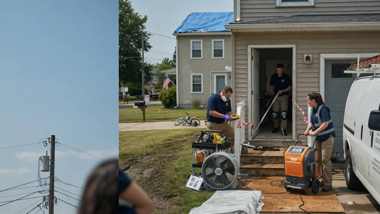Water Damage Repair in Goldonna, LA near me